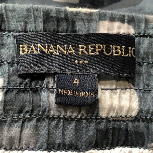 Breezy Elastic Waist Banana Republic Summer Skirt - Picture 4 of 5